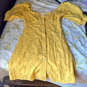 Yellow princess Polly dress!